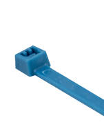 4" 18LB FLUORESCENT BLUE CABLE TIES